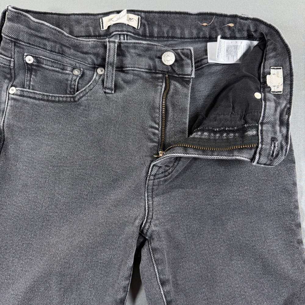 Madewell Jeans Womens 28 Gray Wash Kick Flare Bootcut Denim High Rise Stretch - Picture 6 of 10